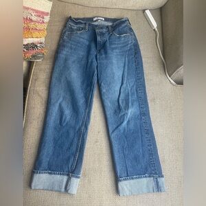 Abercrombie baggy low rise jeans curve love